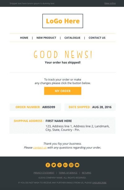 12 Cold Emails Email Templates 📭  Free Cold Emails HTML Email Template —   ✔️