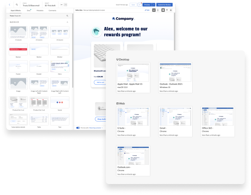 device testing in Dyspatch